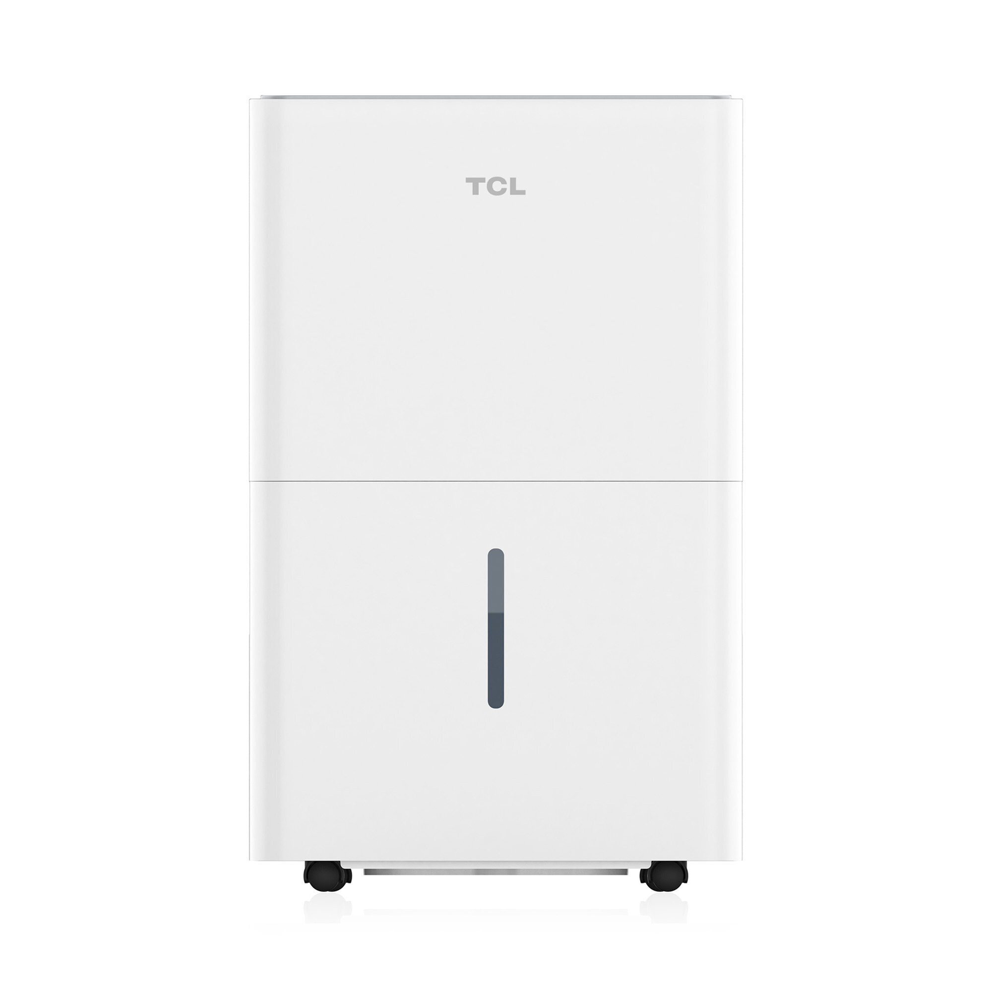 TCL 25-Pint Portable Dehumidifier, Up to 2,000 Sq. Ft., Energy Star Certified, Quiet Operation, Bucket or Continuous Drain, White, Model# T25DC9R